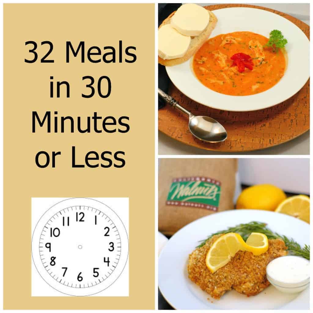 32 Meals in 30 Minutes or Less - Savory Experiments