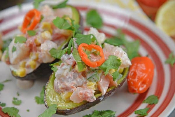 Shrimp Salad Avocados 1