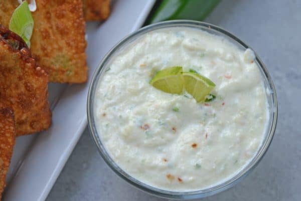 Jalapeno Pineapple Sauce Jalapeno Pineapple Sauce is a cool and spicy dipping sauce recipe. Perfect for crab rangoons, onion rings, grilled vegetables and more!