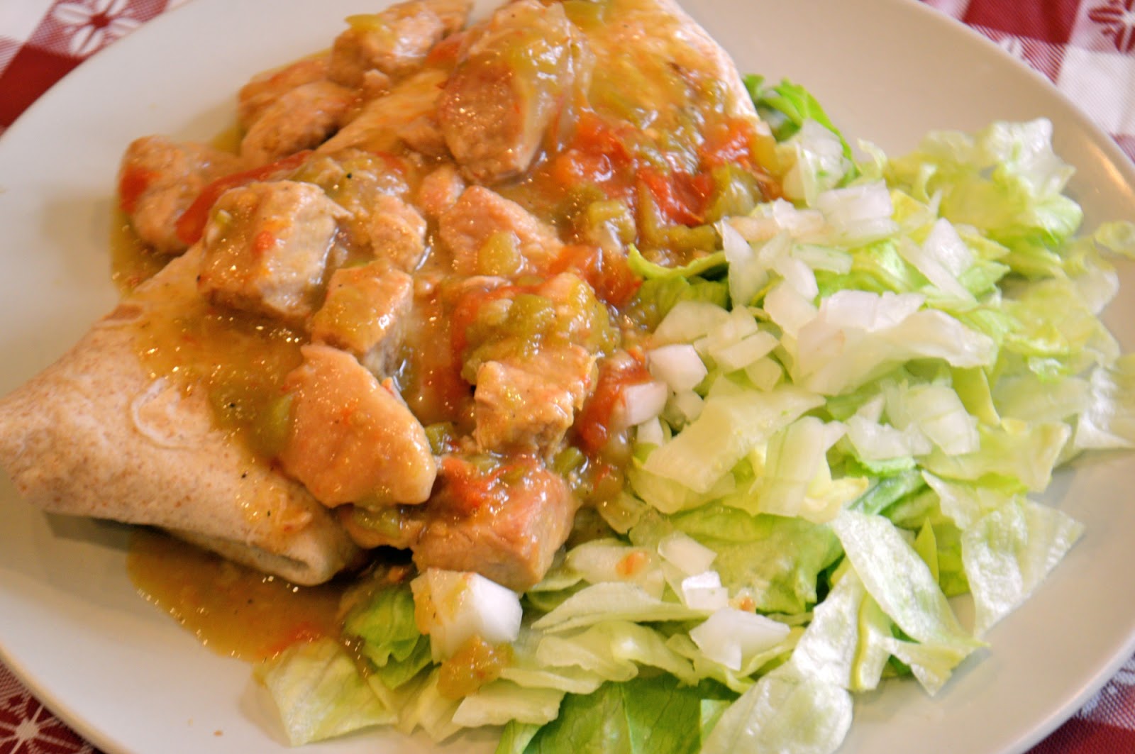 Chile Verde Bean Burritos Savory Experiments