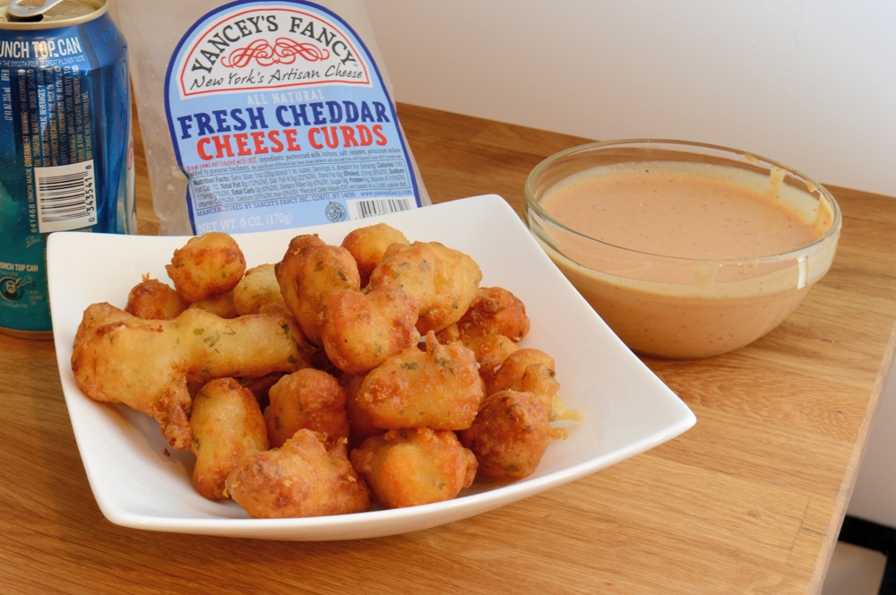 Beer Battered Cheese Curds with Bloomin' Onion Sauce Savory Experiments