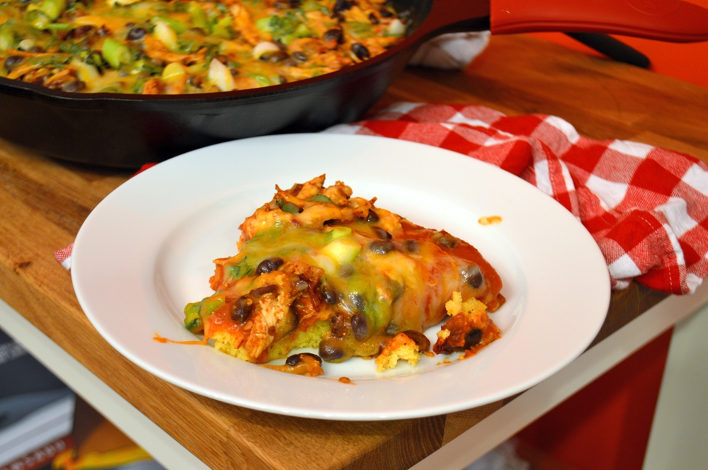 Chicken Enchilada Pie Savory Experiments