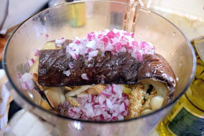 Roasted Garlic and Eggplant Dip Savory Experiments