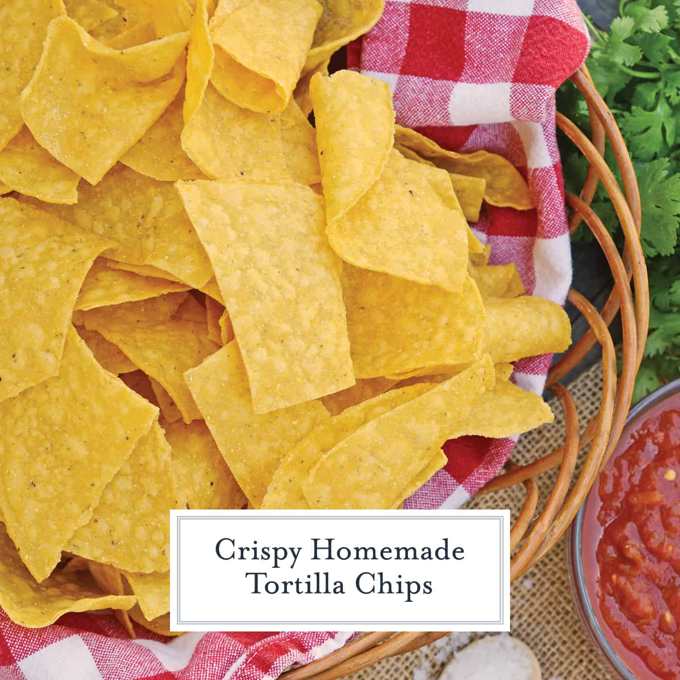 Tortilla Chips Recipe - Fresh and Warm Homemade Tortilla Chips