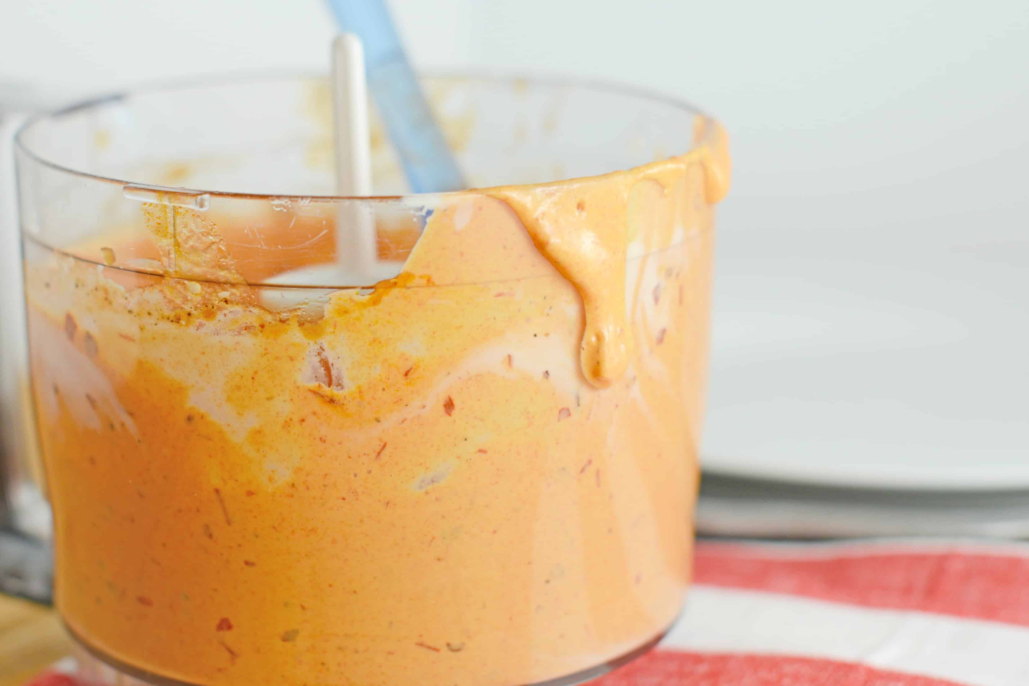 Creamy Chipotle Aioli is a quick and zesty sauce perfect for dipping or spreading on sandwiches.