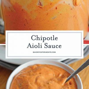 Collage of Creamy Chipotle Aioli photos