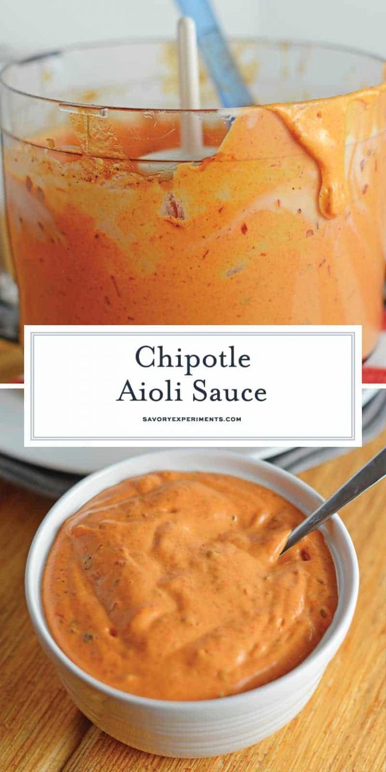 Chipotle Aioli Recipe Savory Experiments