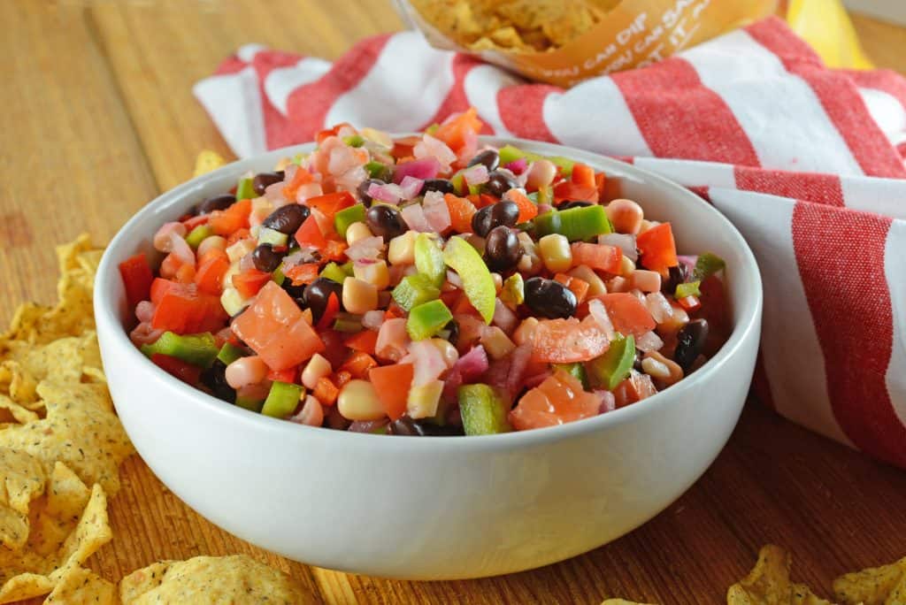 Texas Caviar is my most popular recipe! Made with fresh vegetables, black beans and a simple marinade, it will be the hit of the party!