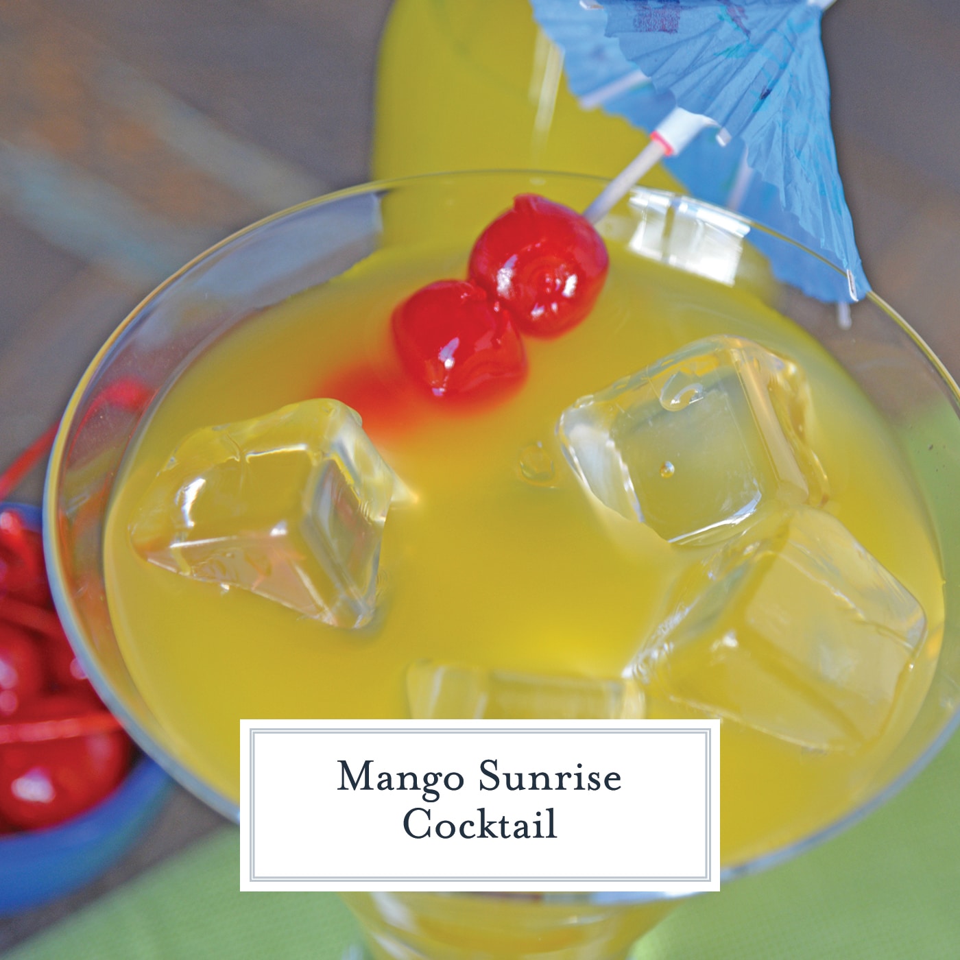 mango sunrise cocktail