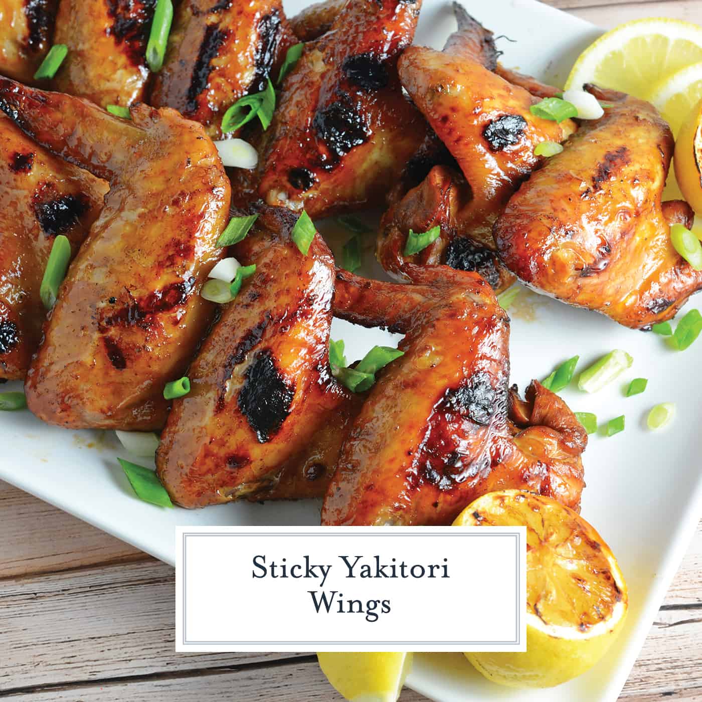 Easy Yakitori Chicken Recipe - a classic Japanese dish that uses only 5 ingredients for a sweet and savory simple marinade. Make chicken on the grill or bake in the oven! #yakitorichicken #grilledchicken www.savoryexperiments.com