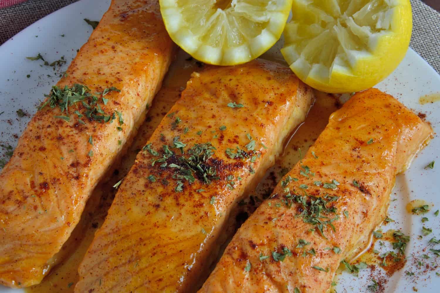 Ancho Citrus Baked Salmon - Delightfully Easy Salmon Recipe