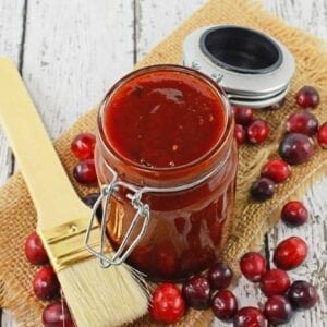 Cran Blueberry BBQ is a zesty sauce for grilled chicken, seafood or even vegetables. Sweet with a little bit of tang and a spike of coffee.