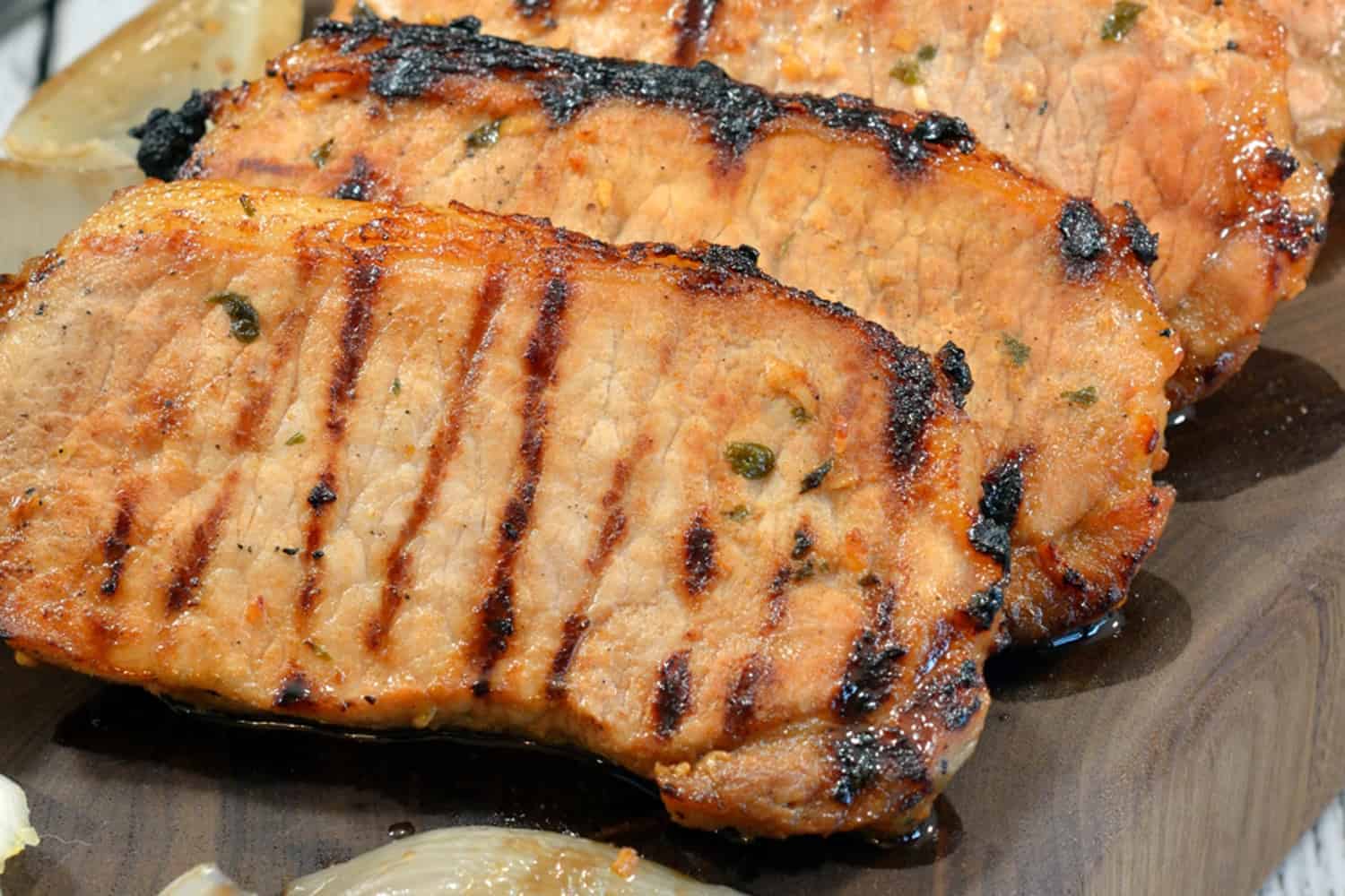 Onion Soup Mix Grilled Pork Chops - An Easy Pork Chop Recipe