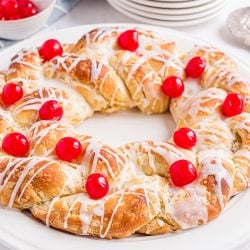 iced pastry ring