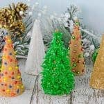 Christmas Tree Cake Cones