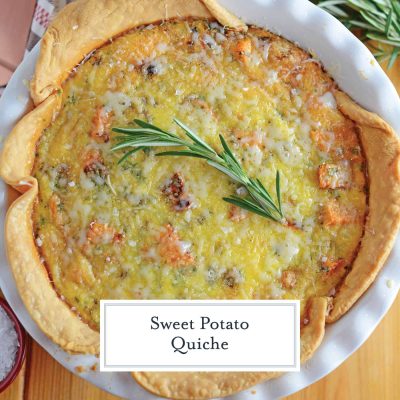 Sweet Potato Quiche - An Easy & Delicious Breakfast Quiche