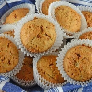 Classic Banana Nut Muffins are the perfect use for overripe bananas. Whip them up for breakfast with just a few simple ingredients you already have in your pantry!