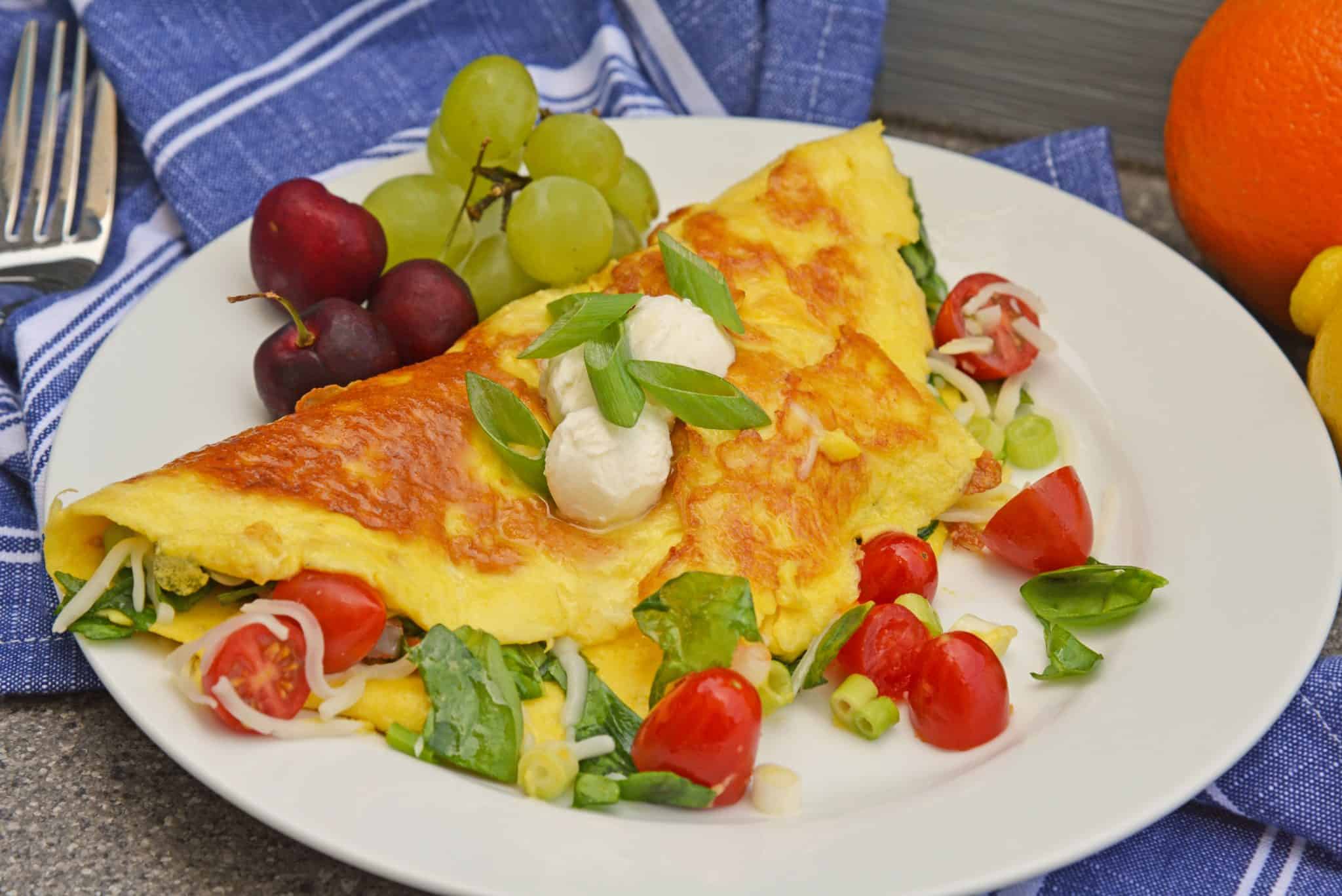 Italian Shrimp Omelette - One Amazing Omelette Recipe!