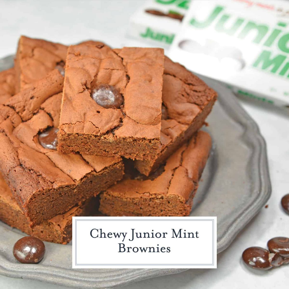 Junior Mints Brownies A Brownies From Scratch Recipe