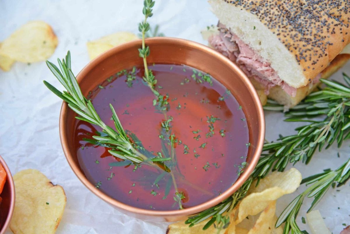 Easy French Dip Sandwiches A Delicious Roast Beef Sandwich