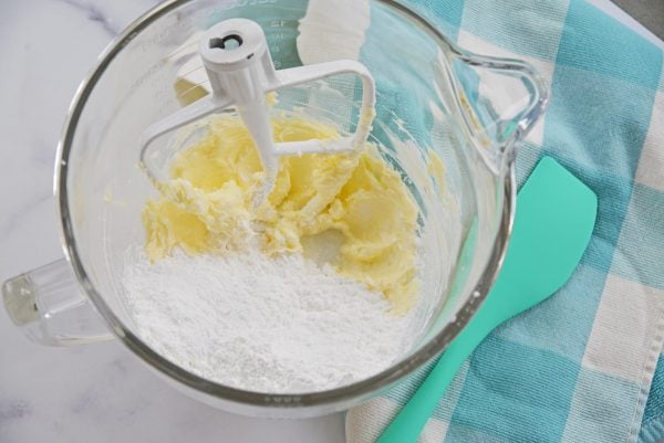 cupcake batter in bowl