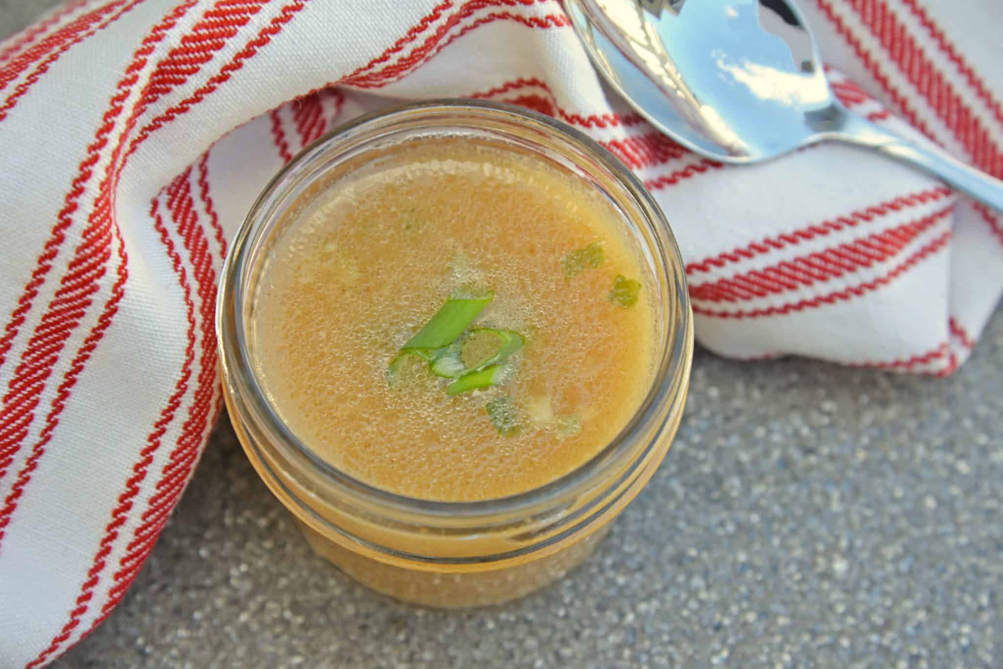 Sweet Miso Ginger Dressing is an easy Japanese ginger dressing. Now you can make your favorite miso ginger dressing at home with a handful of ingredients! #misogingerdressing #gingersaladdressing www.savoryexperiments.com