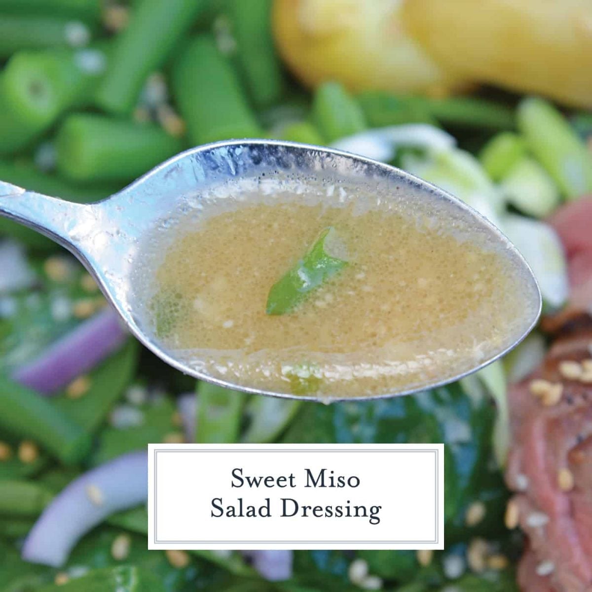Sweet Miso Ginger Dressing A Yummy Japanese Ginger Dressing