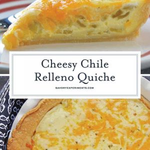 Chile Relleno Quiche - A Delicious And Easy Quiche Recipe