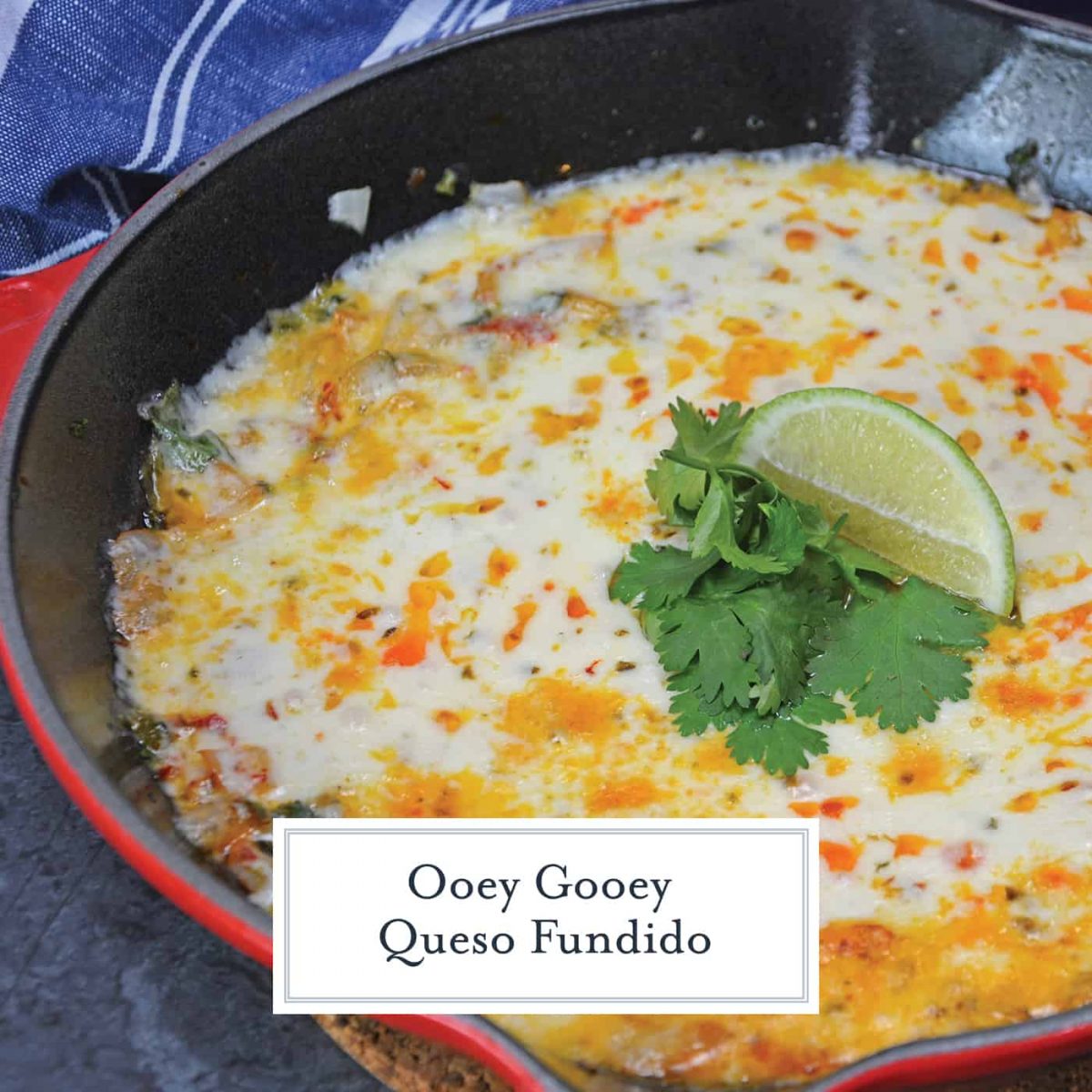 Queso Fundido A Delicious Cheese Appetizer Recipe