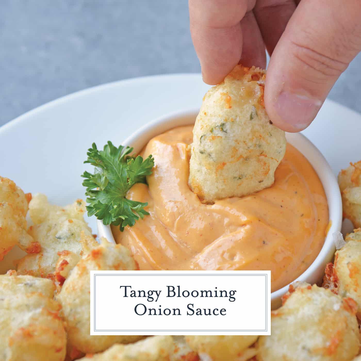 Outback Blooming Onion Sauce is a zesty and fun dipping sauce that can be made in just 5 minutes. Versatile and perfect for serving with nearly anything! #bloomsauce #bloomingonionsauce www.savoryexperiments.com