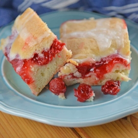 Cherry Pie Bars are the perfect summer dessert for BBQ's, potlucks and parties! Easy to make, easy to transport and easy to devour!