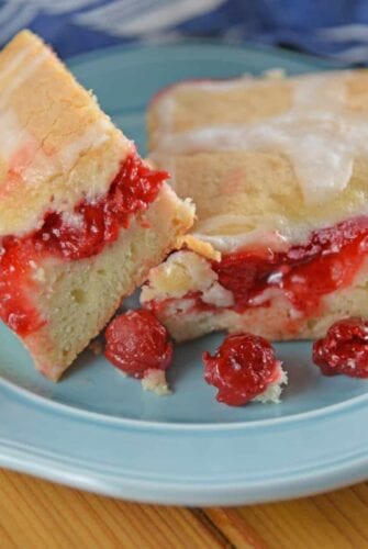 Cherry Pie Bars are the perfect summer dessert for BBQ's, potlucks and parties! Easy to make, easy to transport and easy to devour!