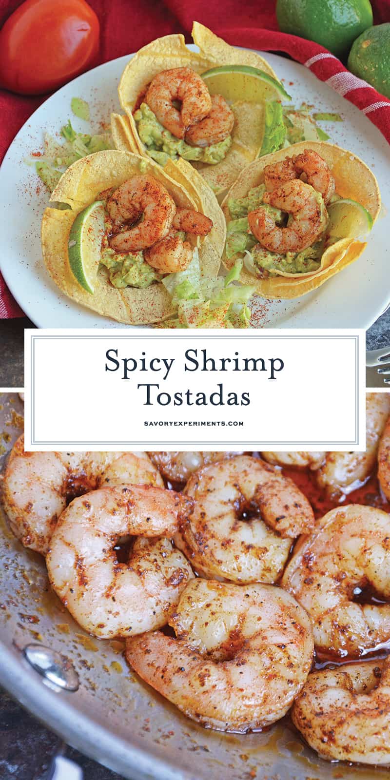Shrimp Tostadas Recipe - A Spicy Mexican Shrimp Recipe