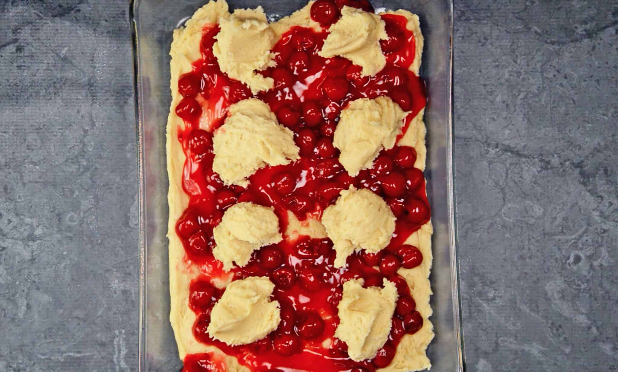 Cherry Pie Bars are the best mix of cherry pie, bars and hand pies. Easy to make and easy to eat, they are the ultimate easy dessert recipe!  #cherrypiebars www.savoryexperiments.com 