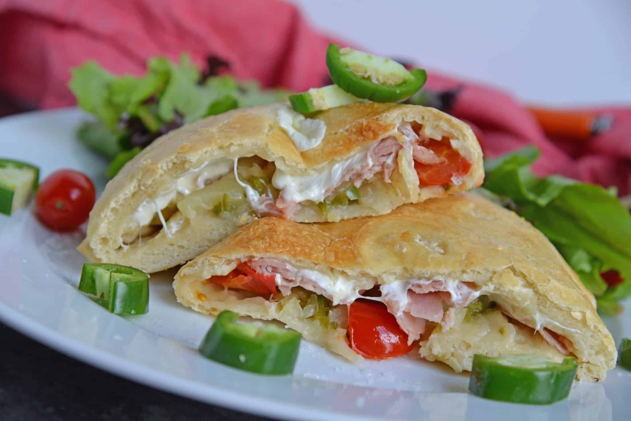 spicy hawaiian pizza calzone