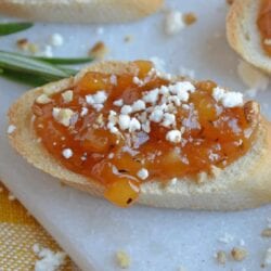 Apricot Bruschetta