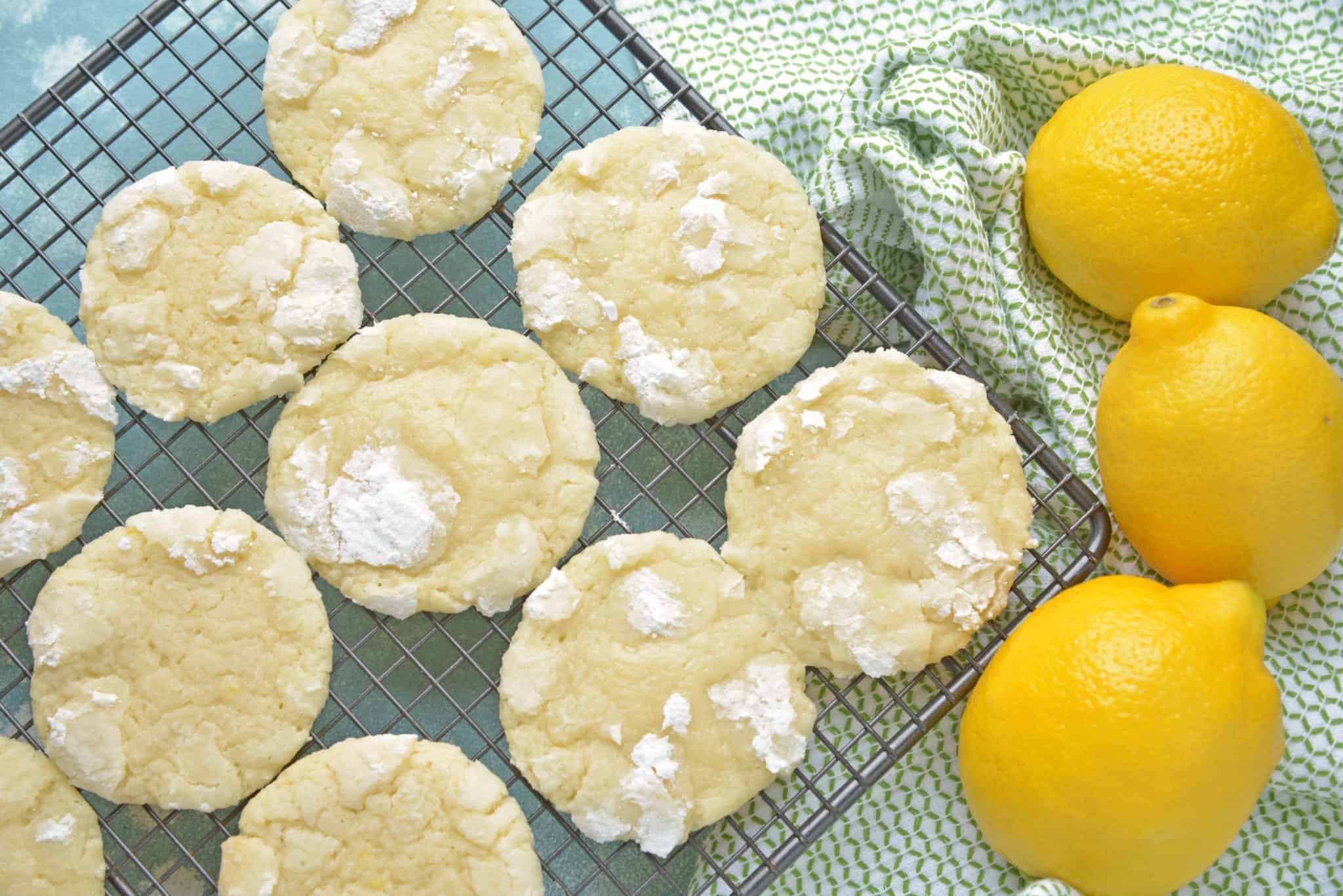 Lemon Cooler Cookies, also known as Sunshine Lemon Coolers, are a classic cookie recipe using fresh lemon and powdered sugar. #lemoncoolercookies #lemoncoolers #lemoncookies www.savoryexperiments.com