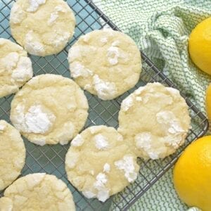 Lemon Cooler Cookies, also known as Sunshine Lemon Coolers, are a classic cookie recipe using fresh lemon and an easy cookie dough. #lemoncoolercookies #lemoncoolers #lemoncookies www.savoryexperiments.com