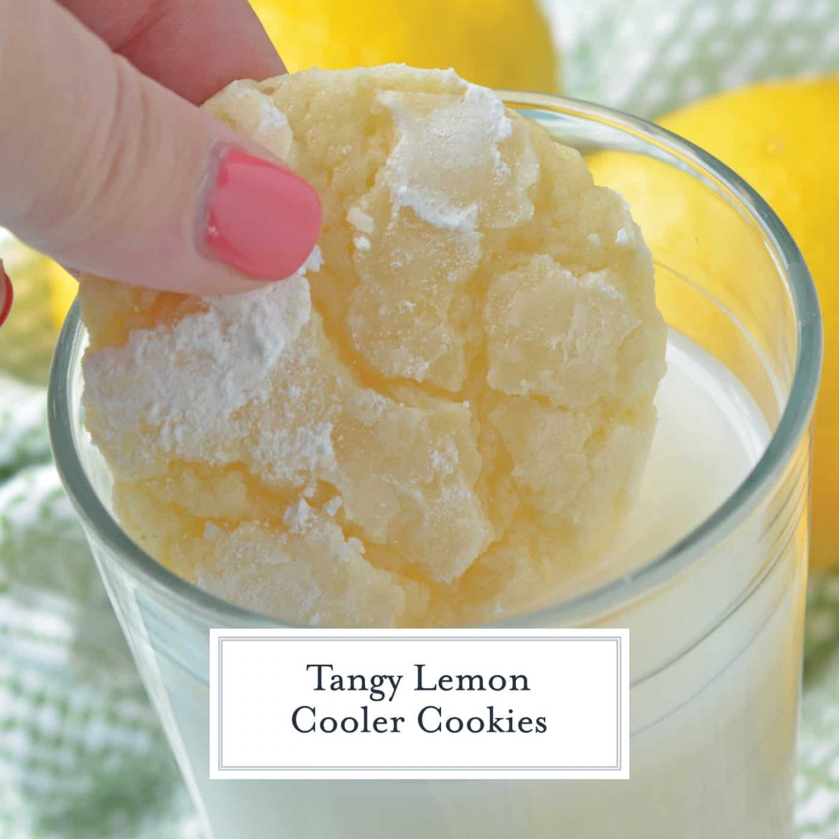 Lemon Cooler Cookies, also known as Sunshine Lemon Coolers, are a classic cookie recipe using fresh lemon and powdered sugar. #lemoncoolercookies #lemoncoolers #lemoncookies www.savoryexperiments.com