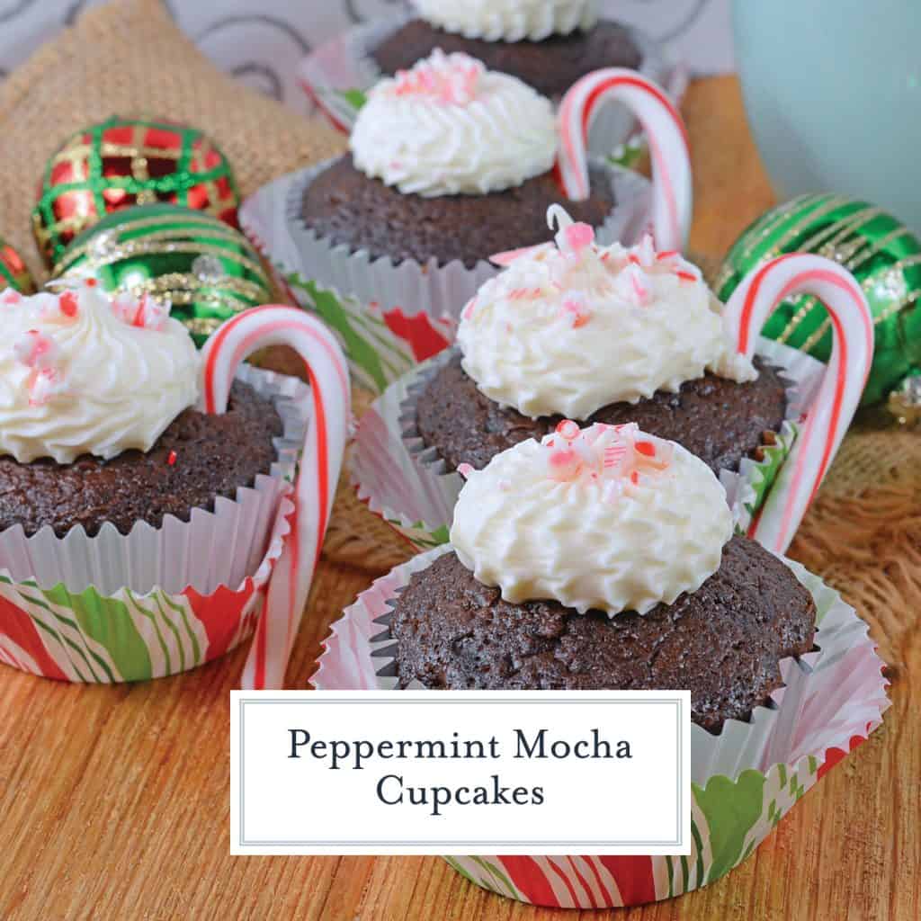 Peppermint Mocha Cupcakes - A Easy Cupcake Recipe