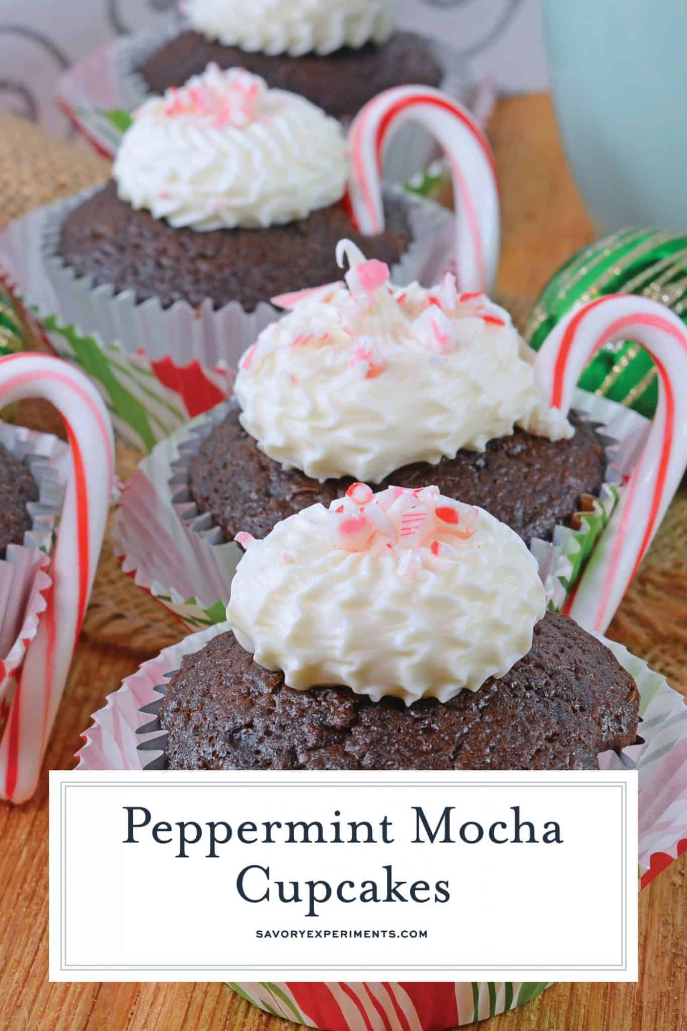 Peppermint Mocha Cupcakes - A Easy Cupcake Recipe