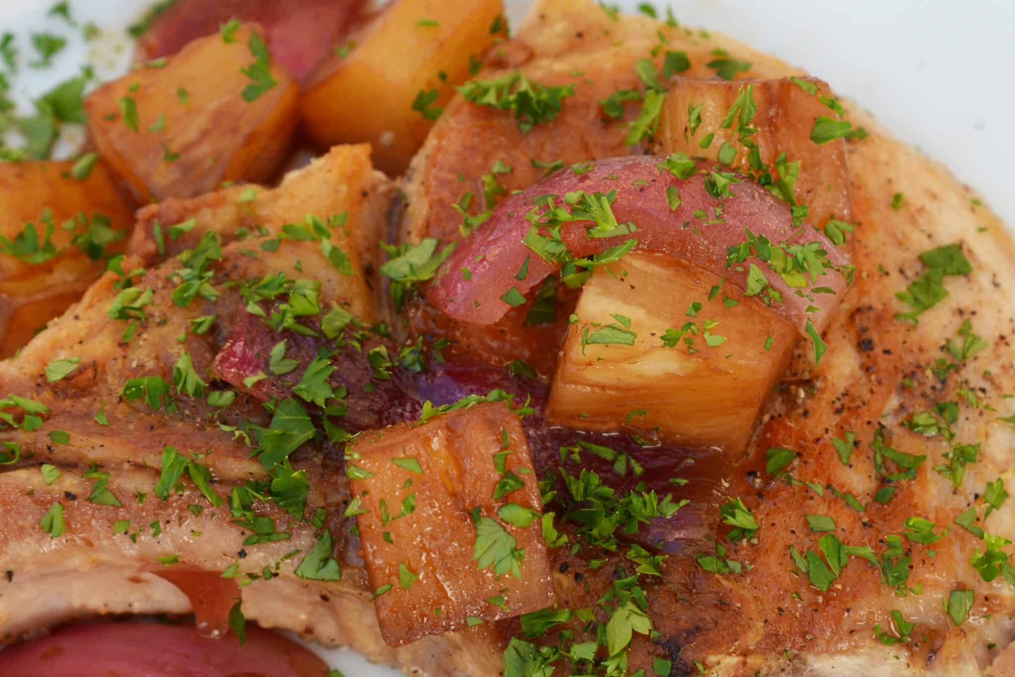 Pineapple Balsamic Pork Chops Delicious Pork Chop Recipes