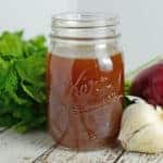 Homemade Beef Stock Recipe - A delicious and nutritious real food kitchen staple. www.savoryexperiments.com