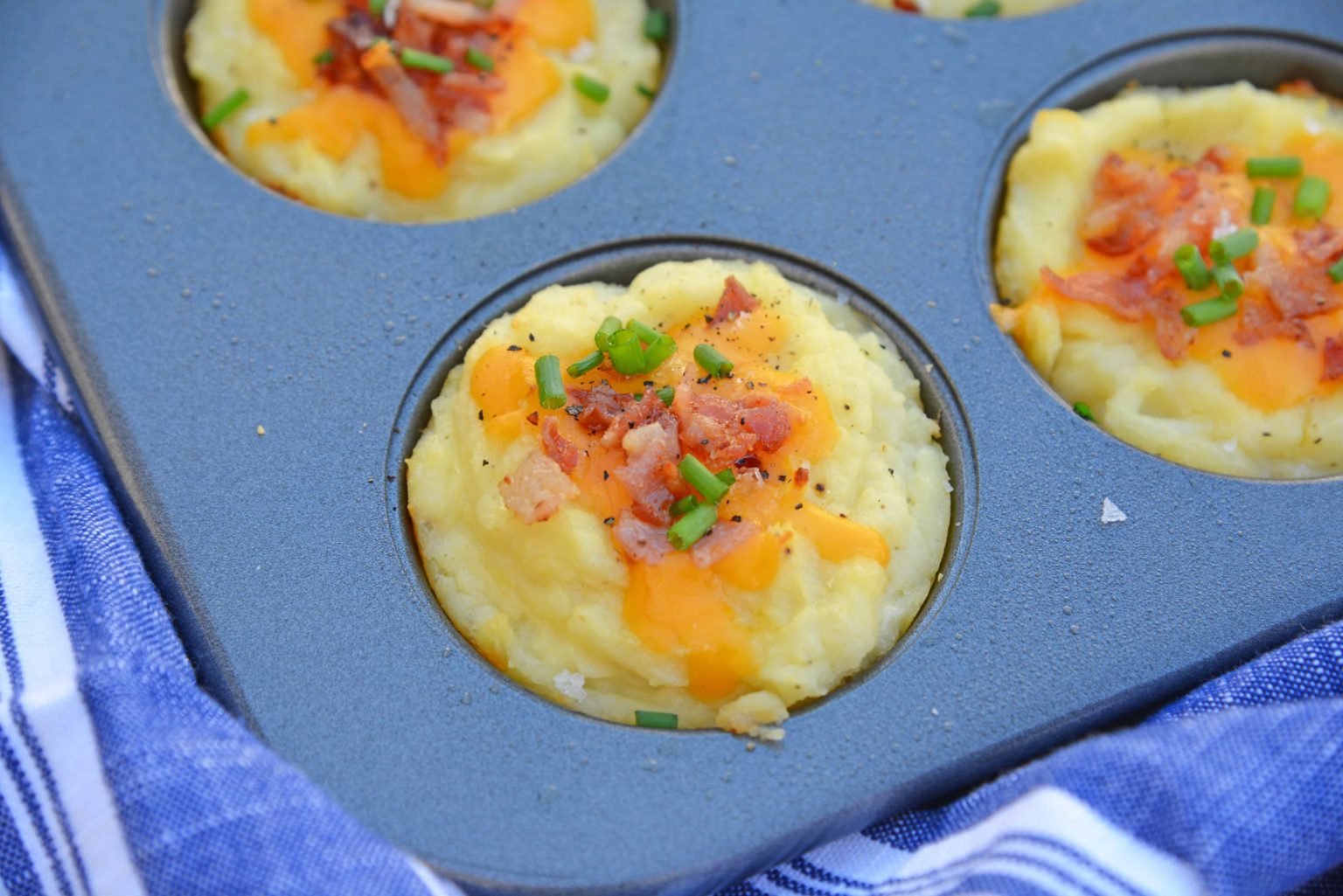 Loaded Mashed Potato Cups Best Way to Use Leftover Mashed Potatoes