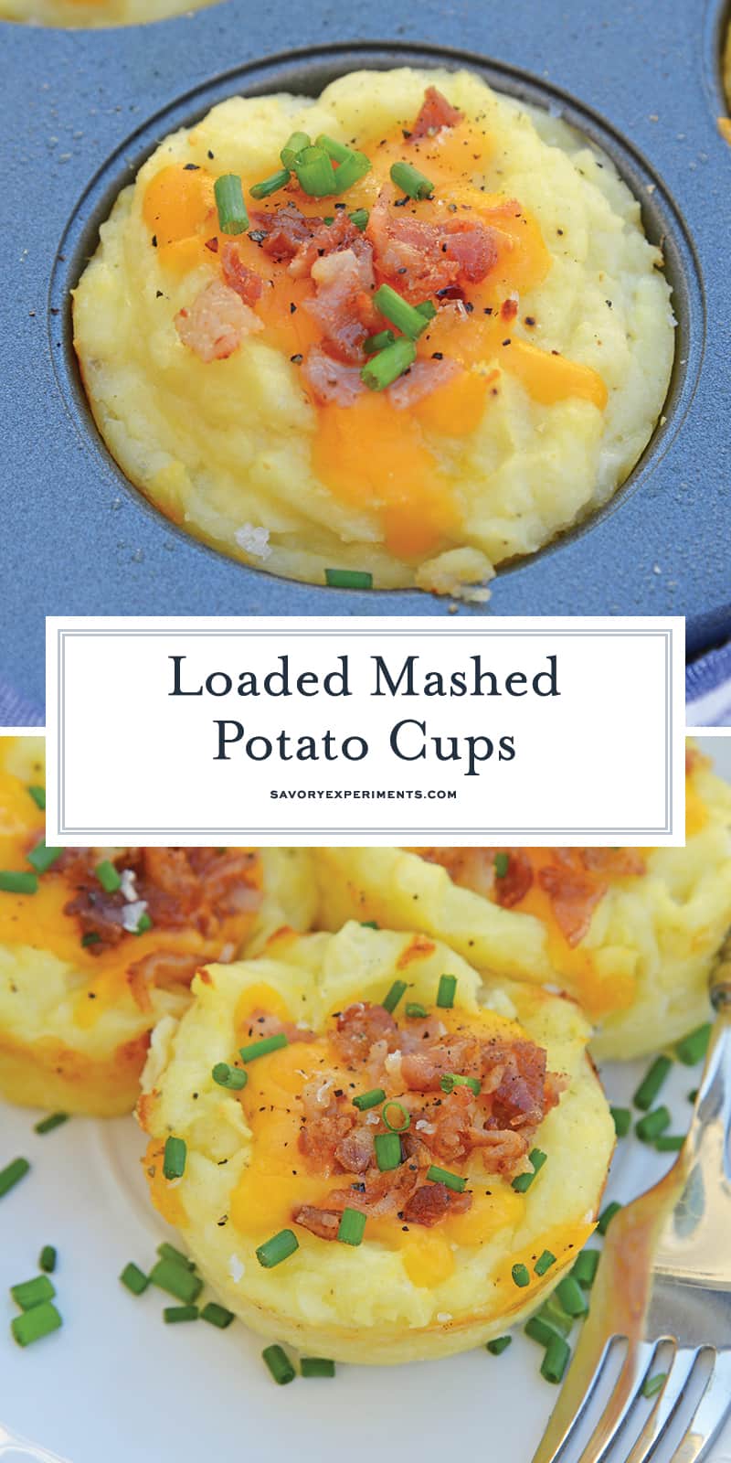 Loaded Mashed Potato Cups Best Way to Use Leftover 