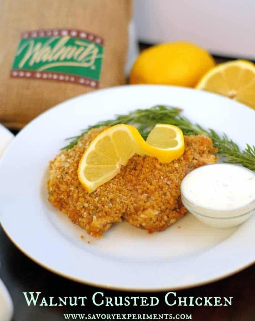 Walnut Crusted Chicken