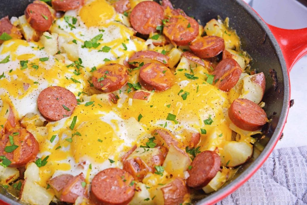 Sausage and Egg Skillet A Breakfast Skillet Recipe