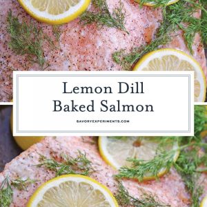 Lemon Baked Salmon for Pinterest