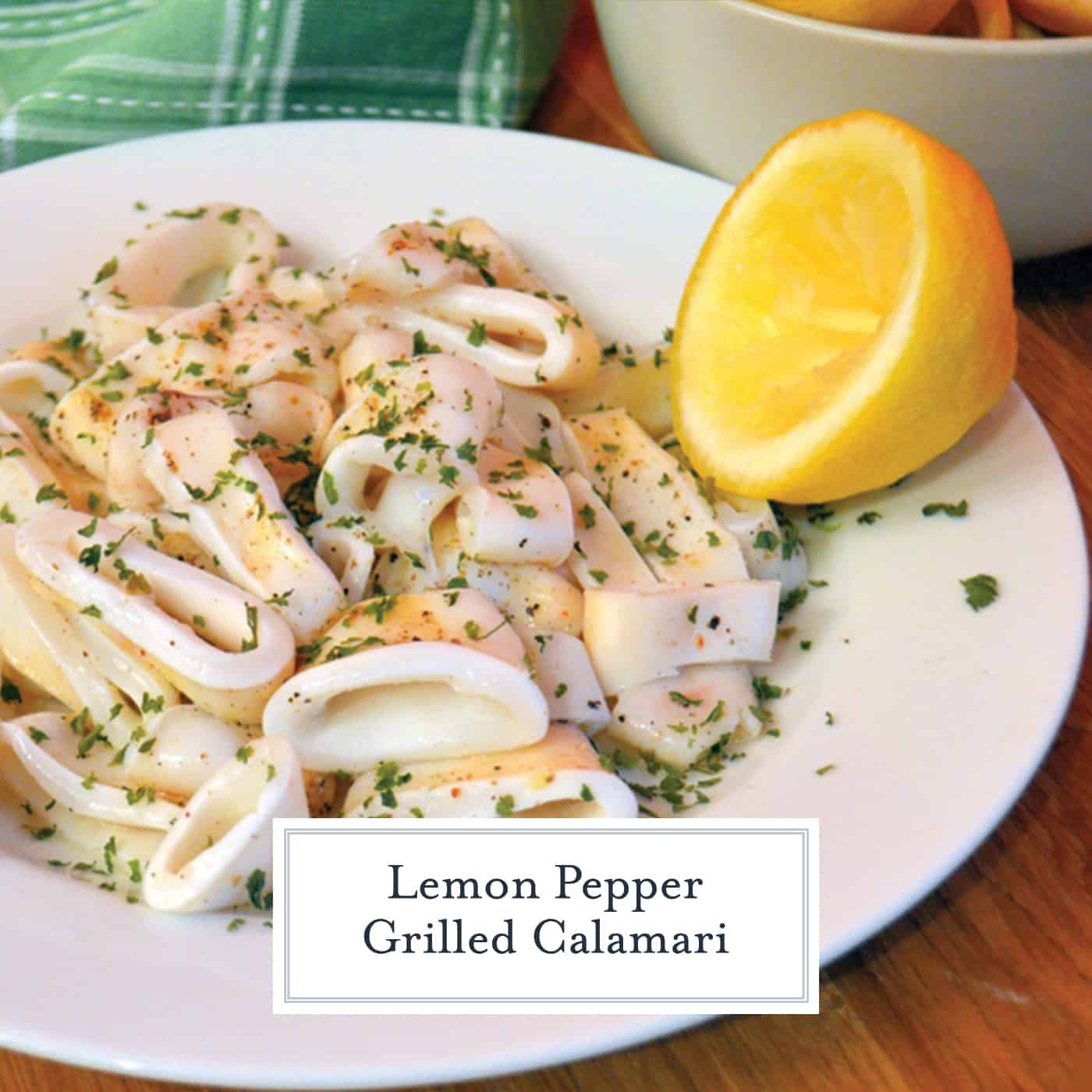 Lemon Pepper Grilled Calamari brings the flavors of the sea right to your dinner table. You won't be disappointed by this mouth-watering recipe.