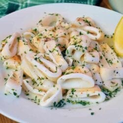 grilled calamari